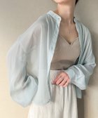 【ジュノア/JUNOAH】のスタンドカラーシアーショートシャツ 人気、トレンドファッション・服の通販 founy(ファニー) ファッション Fashion レディースファッション WOMEN トップス・カットソー Tops/Tshirt シャツ/ブラウス Shirts/Blouses thumbnail グレー|ID: prp329100003994512 ipo3291000000028349715