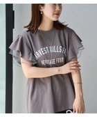 【コーエン/COEN】の【WEB限定】チュールレイヤーフリルスリーブTシャツ 人気、トレンドファッション・服の通販 founy(ファニー) ファッション Fashion レディースファッション WOMEN トップス・カットソー Tops/Tshirt シャツ/ブラウス Shirts/Blouses ロング / Tシャツ T-Shirts チュール Tulle トレンド Trend フリル Frills 今季 This Season 夏 Summer thumbnail DK.GRAY|ID: prp329100003994601 ipo3291000000028328210