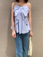 【スナイデル/SNIDEL】のリボンディティールブラウス 人気、トレンドファッション・服の通販 founy(ファニー) ファッション Fashion レディースファッション WOMEN トップス・カットソー Tops/Tshirt シャツ/ブラウス Shirts/Blouses おすすめ Recommend フレア Flare フロント Front ペプラム Peplum リボン Ribbon thumbnail LBLU[081]|ID: prp329100003997872 ipo3291000000027263221