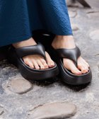 【ニコアンド/niko and】のオリジナルニコモコトングサンダル 人気、トレンドファッション・服の通販 founy(ファニー) ファッション Fashion レディースファッション WOMEN おすすめ Recommend サンダル Sandals シューズ Shoes シンプル Simple フォルム Form メッシュ Mesh 厚底 Platforms 旅行 Travel thumbnail ブラック19|ID: prp329100003997949 ipo3291000000026603367