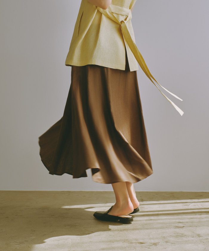 【ナノ ユニバース/nano universe】のリネンフレアスカート(セットアップ可) インテリア・キッズ・メンズ・レディースファッション・服の通販 founy(ファニー) https://founy.com/ ファッション Fashion レディースファッション WOMEN セットアップ Setup スカート Skirt スカート Skirt Aライン/フレアスカート Flared A-Line Skirts ウォッシャブル Washable セットアップ Set Up センター Center フレア Flare リネン Linen おすすめ Recommend エレガント 上品 Elegant ビジネス 仕事 通勤 Business |ID: prp329100003998326 ipo3291000000026431303