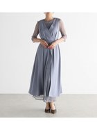 【ヴァン/Vin】のウエストベルトレースレイヤードドレス 人気、トレンドファッション・服の通販 founy(ファニー) ファッション Fashion レディースファッション WOMEN ワンピース Dress ドレス Party Dresses ベルト Belts おすすめ Recommend スリット Slit レース Race エレガント 上品 Elegant thumbnail ブルー|ID: prp329100003998936 ipo3291000000028233582