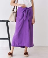 【イエナ/IENA】のTELA/テラ SILK RIBBON SK スカート 人気、トレンドファッション・服の通販 founy(ファニー) ファッション Fashion レディースファッション WOMEN スカート Skirt イタリア Italy シンプル Simple パープル Purple |ID:prp329100003999432