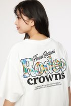 【ロデオクラウンズワイドボウル/RODEO CROWNS WIDE BOWL】のパッチワークパターンアップリケ Tシャツ WHT|ID: prp329100004000602 ipo3291000000026504625