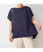 【スピック&スパン/Spick & Span】のICE COTTON フレンチスリーブルーズニット ネイビー|ID: prp329100004002032 ipo3291000000027537179