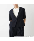 【レリアン/LEILIAN】の半袖ジャケット 人気、トレンドファッション・服の通販 founy(ファニー) ファッション Fashion レディースファッション WOMEN アウター Coat Outerwear ジャケット Jackets ジャケット Jacket スタイリッシュ Stylish スマート Smart 半袖 Short Sleeve thumbnail ネイビー|ID: prp329100004008857 ipo3291000000026536424