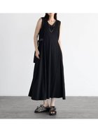 【ラシュッド/LASUD】のメッシュレイヤードVネックワンピース 人気、トレンドファッション・服の通販 founy(ファニー) ファッション Fashion レディースファッション WOMEN ワンピース Dress キャミソール Camisole メッシュ Mesh thumbnail ブラック|ID: prp329100004012573 ipo3291000000027627267