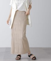 【ナノ ユニバース/nano universe】のウェーブリップルナロースカート(セットアップ可) 人気、トレンドファッション・服の通販 founy(ファニー) ファッション Fashion レディースファッション WOMEN セットアップ Setup スカート Skirt おすすめ Recommend ウォッシャブル Washable シンプル Simple セットアップ Set Up ロング Long |ID:prp329100004015672