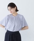 【ナチュラル ビューティー ベーシック/NATURAL BEAUTY BASIC】のフロントタックフレアスリーブブラウス 人気、トレンドファッション・服の通販 founy(ファニー) ファッション Fashion レディースファッション WOMEN トップス・カットソー Tops/Tshirt シャツ/ブラウス Shirts/Blouses おすすめ Recommend とろみ Thickness シンプル Simple ジョーゼット Georgette スリーブ Sleeve ダウン Down デニム Denim フレア Flare フロント Front ボトム Bottom エレガント 上品 Elegant 半袖 Short Sleeve 夏 Summer thumbnail ブルー|ID: prp329100004016240 ipo3291000000028347381