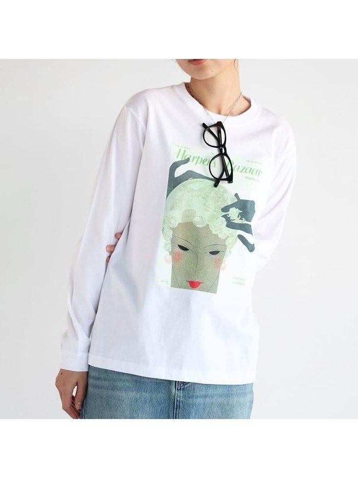【ヴァン/Vin】のHarper s BAZAAR long sleeve T-shirt B インテリア・キッズ・メンズ・レディースファッション・服の通販 founy(ファニー) https://founy.com/ ファッション Fashion レディースファッション WOMEN トップス・カットソー Tops/Tshirt シャツ/ブラウス Shirts/Blouses ロング / Tシャツ T-Shirts インナー Inner グラフィック Graphic コレクション Collection ジャケット Jacket ニューヨーク New York プリント Print ベスト Vest 雑誌 Magazine |ID: prp329100004016306 ipo3291000000026622530