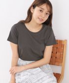 【インデックス/INDEX】の≪8color/S-LLsize≫透け感軽減バックシャンTシャツ【UVケア/接触冷感/洗濯機洗い可】 人気、トレンドファッション・服の通販 founy(ファニー) ファッション Fashion レディースファッション WOMEN トップス・カットソー Tops/Tshirt シャツ/ブラウス Shirts/Blouses ロング / Tシャツ T-Shirts バッグ Bag thumbnail チャコールグレー|ID: prp329100004016419 ipo3291000000028345011