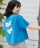 【ニコアンド/niko and】のアソートリンガーワイドTシャツ ブルー80|ID:prp329100004018180