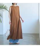 【コーエン/COEN】のコットンリネンフレアワンピース 人気、トレンドファッション・服の通販 founy(ファニー) ファッション Fashion レディースファッション WOMEN ワンピース Dress おすすめ Recommend カッティング Cutting デニム Denim ノースリーブ No Sleeve フレア Flare ポケット Pocket リボン Ribbon エレガント 上品 Elegant thumbnail BRICK|ID: prp329100004022120 ipo3291000000027830871