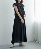 【ヴァンス エクスチェンジ/VENCE EXCHANGE】のRNブラウジングワンピース 人気、トレンドファッション・服の通販 founy(ファニー) ファッション Fashion レディースファッション WOMEN ワンピース Dress おすすめ Recommend ギャザー Gather サンダル Sandals スニーカー Sneakers セットアップ Set Up フリル Frills thumbnail ブラック|ID: prp329100004023281 ipo3291000000027594065