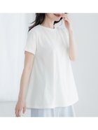 【コカ/COCA】のコンパクトフレアシルエットTシャツ White|ID:prp329100004023458
