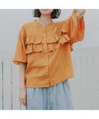 【ニコアンド/niko and】のリフレッシュリネンレーヨンフリルブラウス 人気、トレンドファッション・服の通販 founy(ファニー) ファッション Fashion レディースファッション WOMEN トップス・カットソー Tops/Tshirt シャツ/ブラウス Shirts/Blouses S/S・春夏 Ss・Spring/Summer おすすめ Recommend デニム Denim フェミニン Feminine フリル Frills リネン Linen エレガント 上品 Elegant 夏 Summer 春 Spring thumbnail オレンジストライプ40|ID: prp329100004024177 ipo3291000000027303074