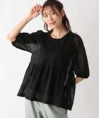 【グローバルワーク/GLOBAL WORK】のシアーペプラムカーディガン/110742 人気、トレンドファッション・服の通販 founy(ファニー) ファッション Fashion レディースファッション WOMEN トップス・カットソー Tops/Tshirt カーディガン Cardigans おすすめ Recommend カーディガン Cardigan シアー Sheer デニム Denim ペプラム Peplum ボトム Bottom thumbnail ブラック09|ID: prp329100004024359 ipo3291000000027978450