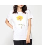 【デシグアル/Desigual】の花柄の半袖Tシャツ ホワイト/1000|ID: prp329100004027712 ipo3291000000026746391