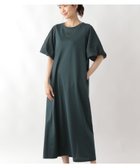 【グローバルワーク/GLOBAL WORK】のヘビロッTEE袖シフォンワンピース/123883 人気、トレンドファッション・服の通販 founy(ファニー) ファッション Fashion レディースファッション WOMEN ワンピース Dress シアー Sheer シフォン Chiffon スリット Slit デニム Denim バルーン Balloon ポケット Pocket レギンス Leggings 吸水 Water Absorption thumbnail ダークグリーン79|ID: prp329100004028238 ipo3291000000027892262