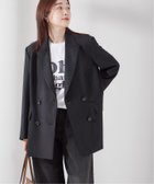 【ジャーナルスタンダード レサージュ/journal standard L'essage】のLANAミストウール ダブルジャケット 人気、トレンドファッション・服の通販 founy(ファニー) ファッション Fashion レディースファッション WOMEN アウター Coat Outerwear ジャケット Jackets 2024年 2024 2024-2025秋冬・A/W Aw/Autumn/Winter/Fw/Fall/2024-2025 おすすめ Recommend インナー Inner ジャケット Jacket セットアップ Set Up ダブル Double thumbnail ブラック|ID: prp329100004028266 ipo3291000000027830139