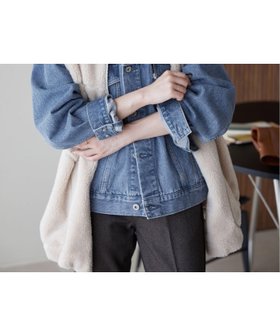 【スローブ イエナ/SLOBE IENA】の《WEB限定/追加》LE DENIM ボクシートラッカーデニムジャケット 人気、トレンドファッション・服の通販 founy(ファニー) ファッション Fashion レディースファッション WOMEN アウター Coat Outerwear ジャケット Jackets デニムジャケット Denim Jackets 2024年 2024 2024-2025秋冬・A/W Aw/Autumn/Winter/Fw/Fall/2024-2025 ポケット Pocket |ID:prp329100004028285