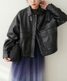 【ナチュラルクチュール/natural couture】の衿取り外し2WAYブルゾン 人気、トレンドファッション・服の通販 founy(ファニー) ファッション Fashion レディースファッション WOMEN アウター Coat Outerwear ブルゾン Blouson/Jackets 2024年 2024 2024-2025秋冬・A/W Aw/Autumn/Winter/Fw/Fall/2024-2025 おすすめ Recommend スタンド Stand ダウン Down デニム Denim フェミニン Feminine フラップ Flap ブルゾン Blouson ポケット Pocket エレガント 上品 Elegant thumbnail ブラック|ID: prp329100004031383 ipo3291000000029071215