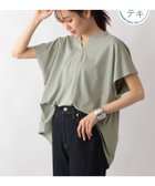 【グローバルワーク/GLOBAL WORK】の快適フレアスキッパーT/992264 人気、トレンドファッション・服の通販 founy(ファニー) ファッション Fashion レディースファッション WOMEN カットソー Cut And Sew スキッパー Skipper フレア Flare エレガント 上品 Elegant 吸水 Water Absorption thumbnail ダスティミント74|ID: prp329100004031674 ipo3291000000028246738