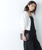 【ナチュラル ビューティー ベーシック/NATURAL BEAUTY BASIC】のクロップドシアーカーディガン オフ1|ID: prp329100004032127 ipo3291000000028609179