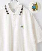 【コーエン/COEN】のスポーツベア刺繍ポロシャツ WHITE|ID:prp329100004032330