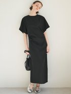 【コカ/COCA】のワイドスリーブワンピース 人気、トレンドファッション・服の通販 founy(ファニー) ファッション Fashion レディースファッション WOMEN ワンピース Dress おすすめ Recommend アクセサリー Accessories シンプル Simple スニーカー Sneakers スリーブ Sleeve ダウン Down フラット Flat ワイド Wide thumbnail Black|ID: prp329100004034923 ipo3291000000028629536