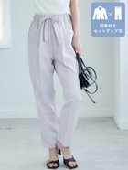 【コカ/COCA】のセットアップ対応リボン付きテーパードパンツ Lt.blue|ID: prp329100004035212 ipo3291000000027541272