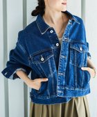 【ルクールブラン/le.coeur blanc】のスリーブタックワイドGジャン 人気、トレンドファッション・服の通販 founy(ファニー) ファッション Fashion レディースファッション WOMEN アウター Coat Outerwear おすすめ Recommend コンパクト Compact ダメージ Damage デニム Denim バランス Balance ワイド Wide 人気 Popularity thumbnail ブルー|ID: prp329100004043658 ipo3291000000028298785