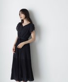 【ナチュラル ビューティー ベーシック/NATURAL BEAUTY BASIC】のチューリップスリーブプリーツワンピース ネイビー|ID: prp329100004043954 ipo3291000000027501473