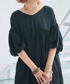 【アンディコール/un dix cors】の《体型カバー叶う》袖ボリュームワンピース 人気、トレンドファッション・服の通販 founy(ファニー) ファッション Fashion レディースファッション WOMEN ワンピース Dress ウェーブ Wave オケージョン Occasion ストレート Straight スニーカー Sneakers スリム Slim デニム Denim ポケット Pocket おすすめ Recommend thumbnail ブラック|ID: prp329100004044538 ipo3291000000027608832