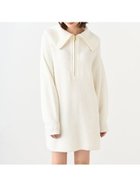 【スナイデル/SNIDEL】のオフショルスキッパーミニニットワンピース WHT[001]|ID: prp329100004045862 ipo3291000000028518350