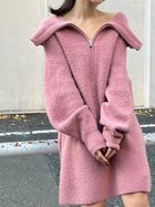 【スナイデル/SNIDEL】のオフショルスキッパーミニニットワンピース 人気、トレンドファッション・服の通販 founy(ファニー) 雑誌掲載アイテム Magazine Items ファッション雑誌 Fashion Magazines ヴィヴィ ViVi ファッション Fashion レディースファッション WOMEN ワンピース Dress ニットワンピース Knit Dresses ウェーブ Wave オフショル Off Shoulder 3月号 March Issue シンプル Simple ジップ Zip ストレート Straight 雑誌 Magazine デコルテ Decolletage 人気 Popularity バランス Balance モヘヤ Mohair ロング Long おすすめ Recommend thumbnail PNK[066]|ID: prp329100004045862 ipo3291000000028518352