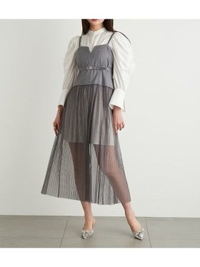 【リリーブラウン/Lily Brown】のコルセットチュールコンビワンピース 人気、トレンドファッション・服の通販 founy(ファニー) ファッション Fashion レディースファッション WOMEN ワンピース Dress インナー Inner コルセット Corset シャツワンピ Shirt Dress シンプル Simple セパレート Separate チュール Tulle デニム Denim ドッキング Docking プリーツ Pleats |ID:prp329100004046348