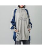 【エックスガール/X-girl】のPANELED SWEAT ANORAK DRESS X-girl 人気、トレンドファッション・服の通販 founy(ファニー) ファッション Fashion レディースファッション WOMEN トップス・カットソー Tops/Tshirt パーカ Sweats スウェット Sweat ワンピース Dress ドレス Party Dresses A/W・秋冬 Aw・Autumn/Winter・Fw・Fall-Winter スウェット Sweat フロント Front ロング Long thumbnail ASH|ID: prp329100004046364 ipo3291000000027599940