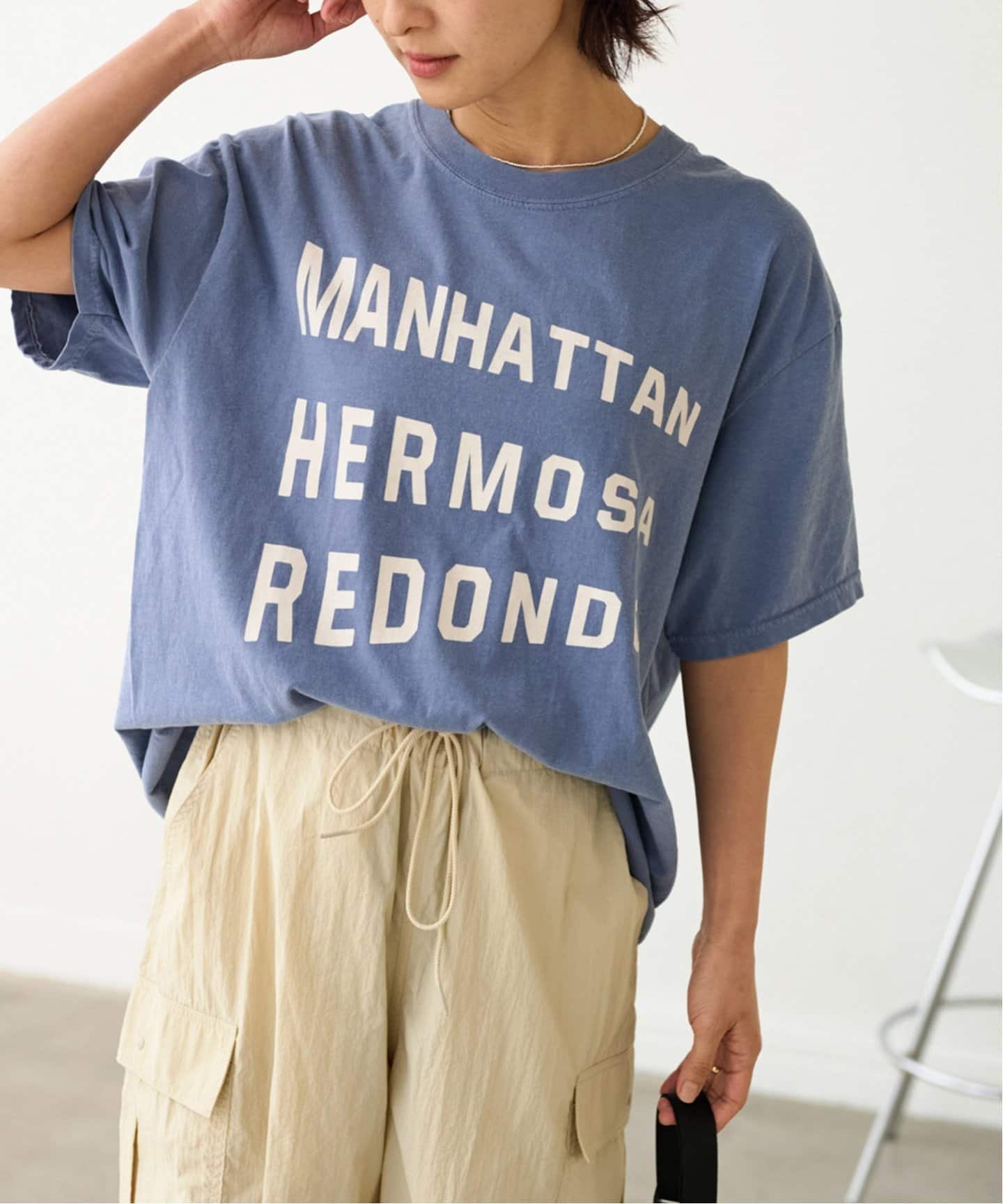 【ジャーナルスタンダード レリューム/JOURNAL STANDARD relume】の《追加4》【THE DAY ON THE BEACH】CUT OFF T-SH TEE Tシャツ インテリア・キッズ・メンズ・レディースファッション・服の通販 founy(ファニー) 　ファッション　Fashion　レディースファッション　WOMEN　トップス・カットソー　Tops/Tshirt　シャツ/ブラウス　Shirts/Blouses　ロング / Tシャツ　T-Shirts　2024年　2024　2024春夏・S/S　Ss,Spring/Summer,2024　ブルー A|ID: prp329100004046891 ipo3291000000028948156