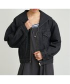 【イエナ/IENA】のCURRENTAGE/カレンテージ 別注 デニムジャケット 人気、トレンドファッション・服の通販 founy(ファニー) ファッション Fashion レディースファッション WOMEN アウター Coat Outerwear ジャケット Jackets デニムジャケット Denim Jackets カッティング Cutting クラシック Classic コンパクト Compact ショート Short ジャケット Jacket デニム Denim トレンド Trend 別注 Special Order モダン Modern thumbnail ブラック|ID: prp329100004049811 ipo3291000000027460706