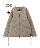 【コンバーストウキョウ/CONVERSE TOKYO】の【TAION】MILITARY STAR QUILTING JACKET 人気、トレンドファッション・服の通販 founy(ファニー) ファッション Fashion レディースファッション WOMEN アウター Coat Outerwear ジャケット Jackets アウトドア Outdoor インナー Inner キルティング Quilting キルト Quilt コラボ Collaboration コンパクト Compact ジャケット Jacket スペシャル Special スリット Slit ダウン Down ダブル Double バンダナ Bandana パターン Pattern パッチ Patch パーカー Hoodie フロント Front ベーシック Basic ボタニカル Botanical ボトム Bottom ポケット Pocket 別注 Special Order 羽織 Haori ミリタリー Military リップ Lip レース Race ロング Long thumbnail ベージュ|ID: prp329100004049818 ipo3291000000029470186