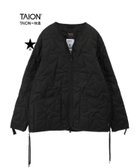 【コンバーストウキョウ/CONVERSE TOKYO】の【TAION】MILITARY STAR QUILTING JACKET 人気、トレンドファッション・服の通販 founy(ファニー) ファッション Fashion レディースファッション WOMEN アウター Coat Outerwear ジャケット Jackets アウトドア Outdoor インナー Inner キルティング Quilting キルト Quilt コラボ Collaboration コンパクト Compact ジャケット Jacket スペシャル Special スリット Slit ダウン Down ダブル Double バンダナ Bandana パターン Pattern パッチ Patch パーカー Hoodie フロント Front ベーシック Basic ボタニカル Botanical ボトム Bottom ポケット Pocket 別注 Special Order 羽織 Haori ミリタリー Military リップ Lip レース Race ロング Long thumbnail ブラック|ID: prp329100004049818 ipo3291000000029470188