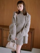 【スナイデル/SNIDEL】のニットジャケット 人気、トレンドファッション・服の通販 founy(ファニー) ファッション Fashion レディースファッション WOMEN アウター Coat Outerwear ジャケット Jackets おすすめ Recommend カーディガン Cardigan ジャケット Jacket ダブル Double フラップ Flap ボトム Bottom ポケット Pocket メランジ Melange エレガント 上品 Elegant thumbnail GRY[006]|ID: prp329100004051528 ipo3291000000027846325