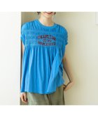 【ニコアンド/niko and】のシャーリングプリントTシャツ 人気、トレンドファッション・服の通販 founy(ファニー) ファッション Fashion レディースファッション WOMEN トップス・カットソー Tops/Tshirt シャツ/ブラウス Shirts/Blouses ロング / Tシャツ T-Shirts おすすめ Recommend シャーリング Shirring チュニック Tunic デニム Denim フロント Front プリント Print ヴィンテージ Vintage 夏 Summer thumbnail ブルー80|ID: prp329100004052384 ipo3291000000027796026