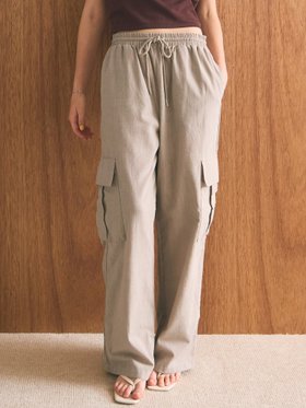 【コカ/COCA】 リネン風カーゴパンツ人気、トレンドファッション・服の通販 founy(ファニー) ファッション Fashion レディースファッション WOMEN パンツ Pants S/S・春夏 Ss・Spring/Summer おすすめ Recommend カーゴパンツ Cargo Pants コンパクト Compact シンプル Simple トレンド Trend ネップ Nep Yarn ポケット Pocket リネン Linen ルーズ Loose ワイド Wide 夏 Summer 春 Spring |ID:prp329100004052459