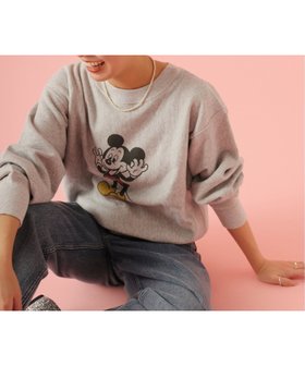 【ジャーナルスタンダード レリューム/JOURNAL STANDARD relume】の《追加》【Champion】*RE REVERSE WEAVE MICKEY MOUSE スウェット 人気、トレンドファッション・服の通販 founy(ファニー) ファッション Fashion レディースファッション WOMEN トップス・カットソー Tops/Tshirt パーカ Sweats スウェット Sweat スウェット Sweat |ID:prp329100004053231