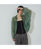 【その他のブランド/Other】のシアー ライトブルゾン 人気、トレンドファッション・服の通販 founy(ファニー) ファッション Fashion レディースファッション WOMEN アウター Coat Outerwear ブルゾン Blouson/Jackets カーディガン Cardigan シアー Sheer スピンドル Spindle ブルゾン Blouson ポケット Pocket ラップ Wrap ロング Long thumbnail グリーン|ID: prp329100004055077 ipo3291000000028754457