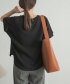 【アーバンリサーチ ドアーズ/URBAN RESEARCH DOORS】の柄編みカットプルオーバー 人気、トレンドファッション・服の通販 founy(ファニー) ファッション Fashion レディースファッション WOMEN トップス・カットソー Tops/Tshirt プルオーバー Pullover 2024年 2024 2024春夏・S/S Ss,Spring/Summer,2024 S/S・春夏 Ss・Spring/Summer カットソー Cut And Sew リラックス Relax ルーズ Loose 夏 Summer 秋 Autumn/Fall thumbnail BLACK|ID: prp329100004055344 ipo3291000000028772768