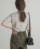 【アーバンリサーチ ドアーズ/URBAN RESEARCH DOORS】のインドオーガニックコットンTシャツ 人気、トレンドファッション・服の通販 founy(ファニー) ファッション Fashion レディースファッション WOMEN トップス・カットソー Tops/Tshirt シャツ/ブラウス Shirts/Blouses ロング / Tシャツ T-Shirts 2024年 2024 2024春夏・S/S Ss,Spring/Summer,2024 S/S・春夏 Ss・Spring/Summer おすすめ Recommend インド India インナー Inner コンパクト Compact シンプル Simple フィット Fit ベーシック Basic 半袖 Short Sleeve 夏 Summer thumbnail LIGHT GRAY|ID: prp329100004055345 ipo3291000000028533106