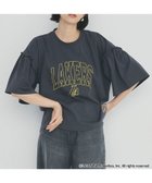 【コーエン/COEN】のNBA別注フレアスリーブTシャツ DK.GRAY|ID:prp329100004055354